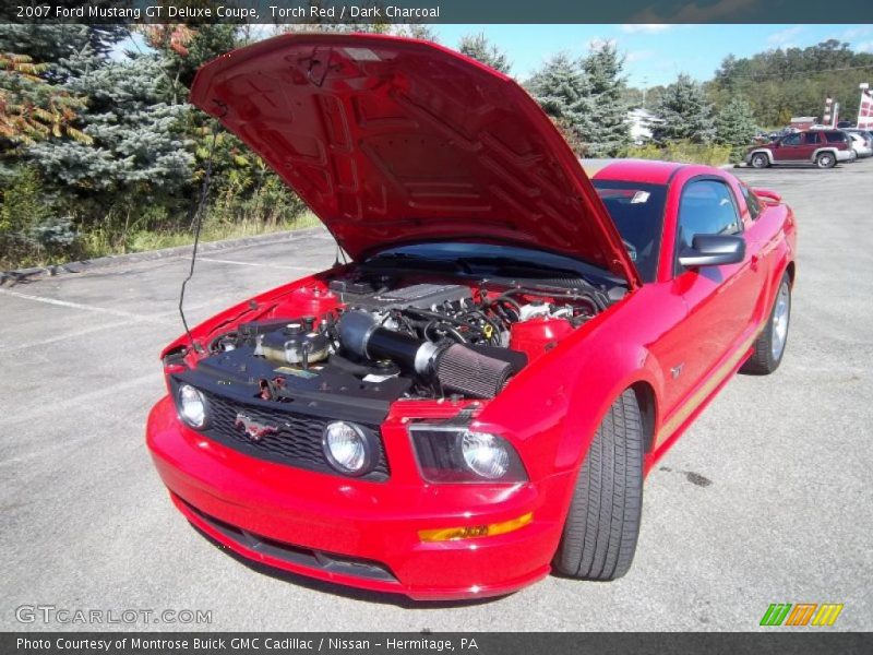 Torch Red / Dark Charcoal 2007 Ford Mustang GT Deluxe Coupe