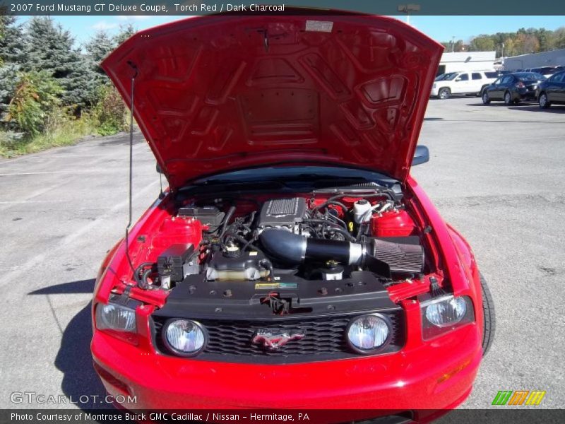 Torch Red / Dark Charcoal 2007 Ford Mustang GT Deluxe Coupe