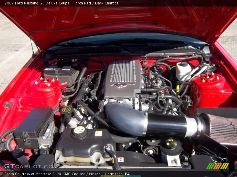 Torch Red / Dark Charcoal 2007 Ford Mustang GT Deluxe Coupe