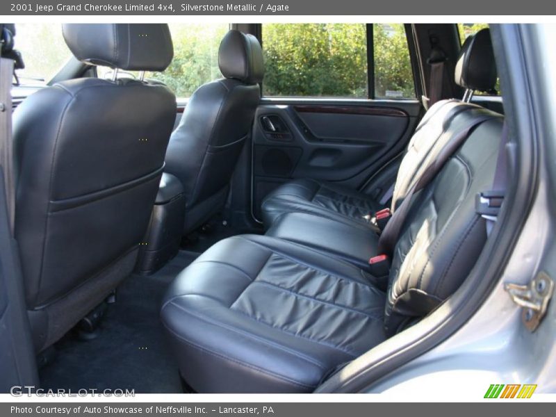 Silverstone Metallic / Agate 2001 Jeep Grand Cherokee Limited 4x4
