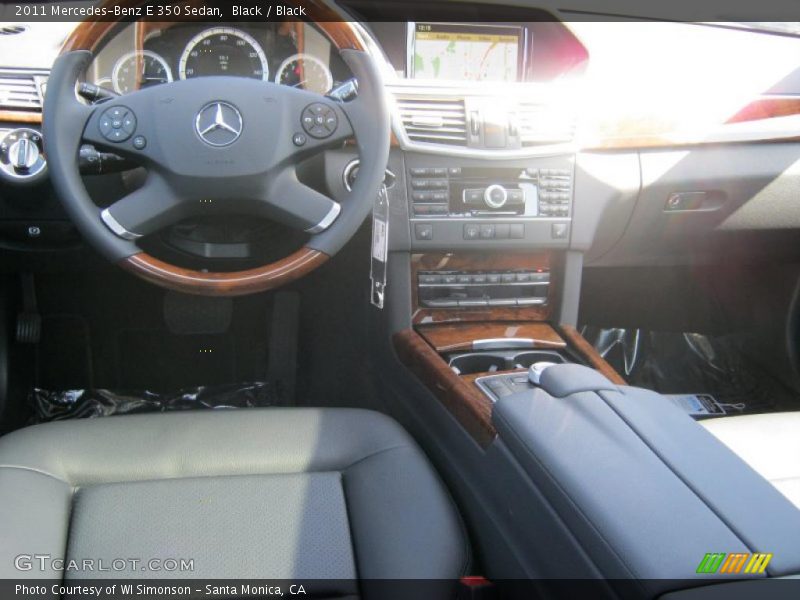 Black / Black 2011 Mercedes-Benz E 350 Sedan
