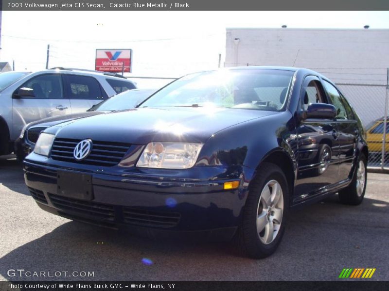 Galactic Blue Metallic / Black 2003 Volkswagen Jetta GLS Sedan