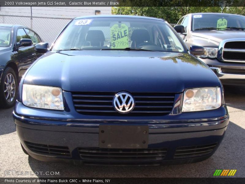 Galactic Blue Metallic / Black 2003 Volkswagen Jetta GLS Sedan