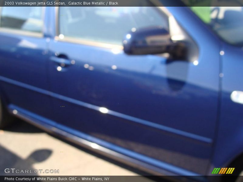 Galactic Blue Metallic / Black 2003 Volkswagen Jetta GLS Sedan