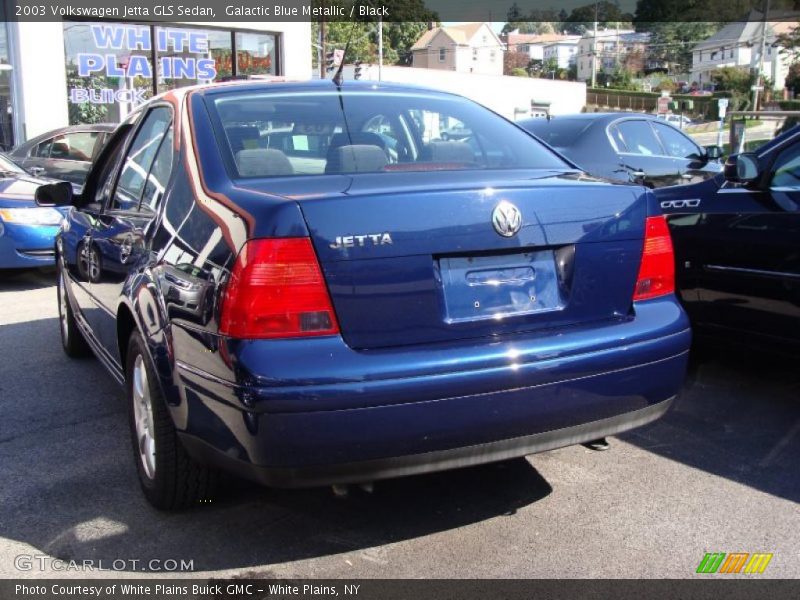 Galactic Blue Metallic / Black 2003 Volkswagen Jetta GLS Sedan