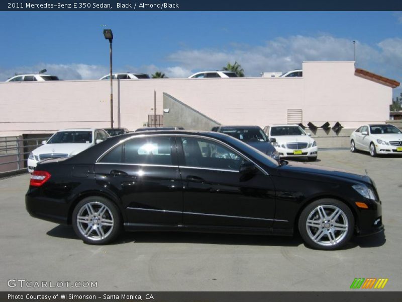 Black / Almond/Black 2011 Mercedes-Benz E 350 Sedan