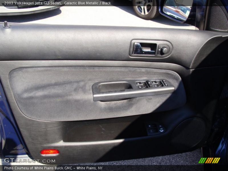 Galactic Blue Metallic / Black 2003 Volkswagen Jetta GLS Sedan