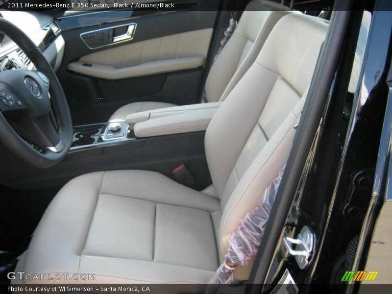 Black / Almond/Black 2011 Mercedes-Benz E 350 Sedan