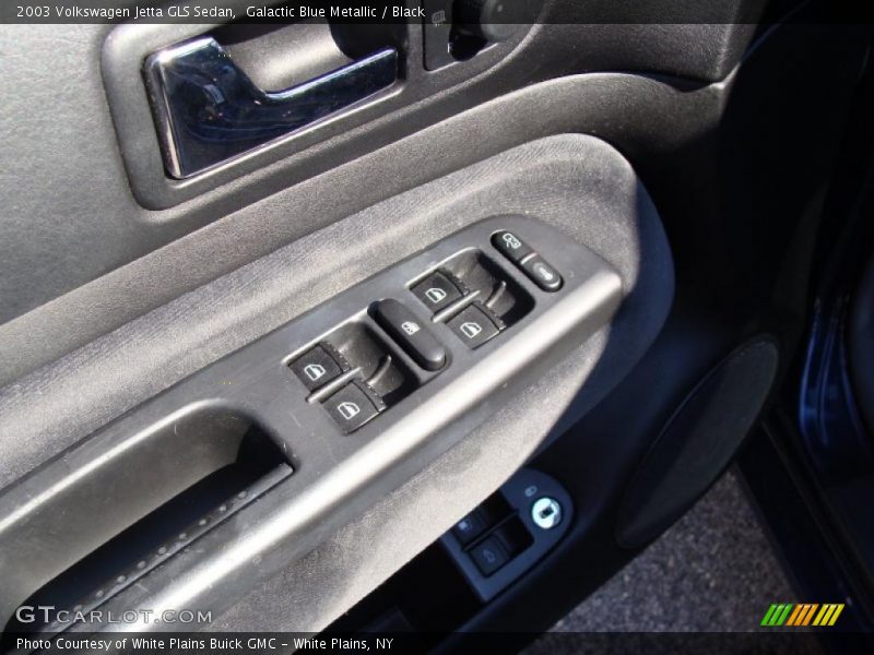 Galactic Blue Metallic / Black 2003 Volkswagen Jetta GLS Sedan