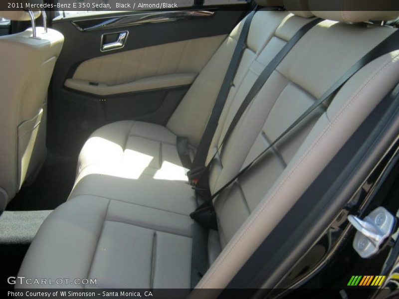 Black / Almond/Black 2011 Mercedes-Benz E 350 Sedan