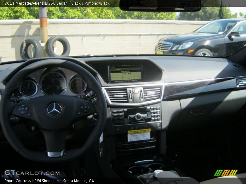 Black / Almond/Black 2011 Mercedes-Benz E 350 Sedan
