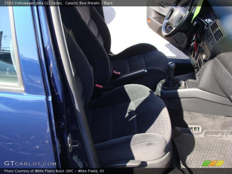 Galactic Blue Metallic / Black 2003 Volkswagen Jetta GLS Sedan