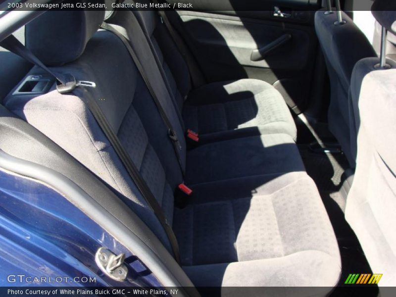 Galactic Blue Metallic / Black 2003 Volkswagen Jetta GLS Sedan