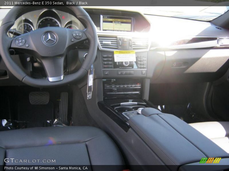 Black / Black 2011 Mercedes-Benz E 350 Sedan