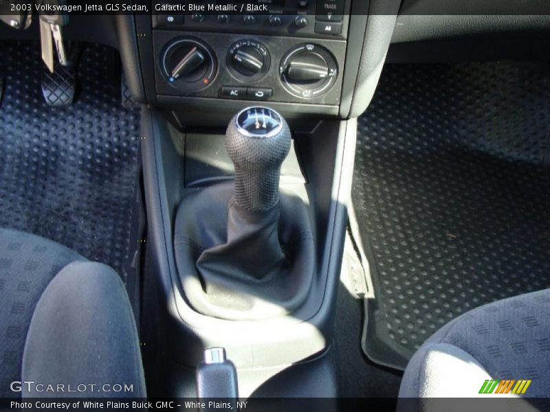 Galactic Blue Metallic / Black 2003 Volkswagen Jetta GLS Sedan