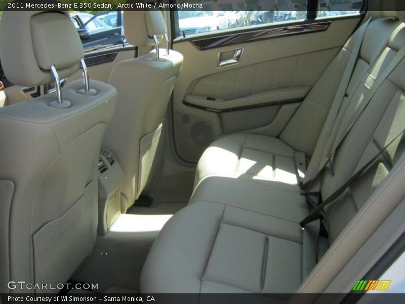 Arctic White / Almond/Mocha 2011 Mercedes-Benz E 350 Sedan