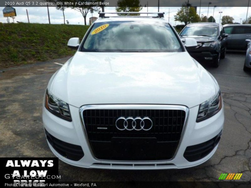 Ibis White / Cardamom Beige 2010 Audi Q5 3.2 quattro