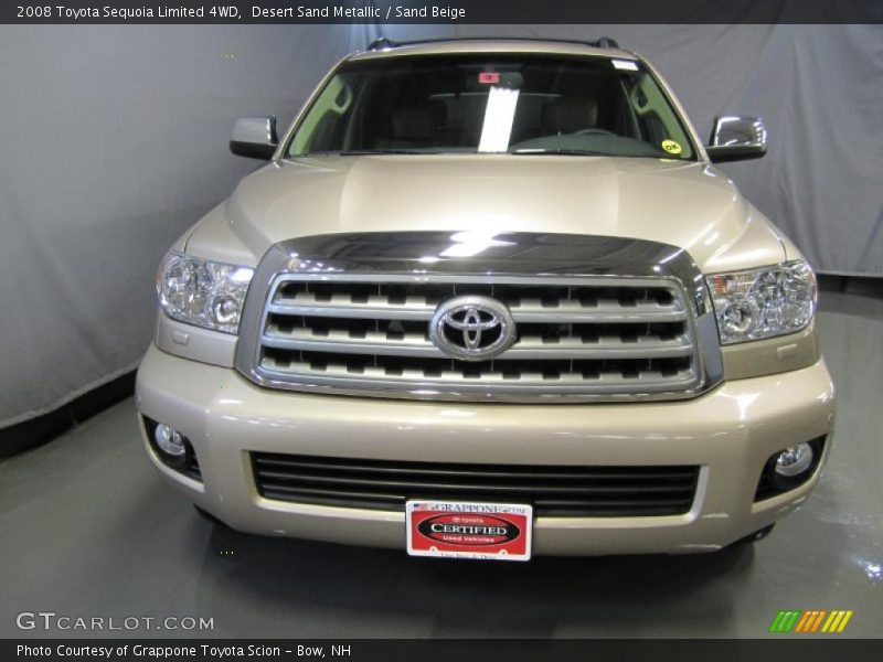 Desert Sand Metallic / Sand Beige 2008 Toyota Sequoia Limited 4WD