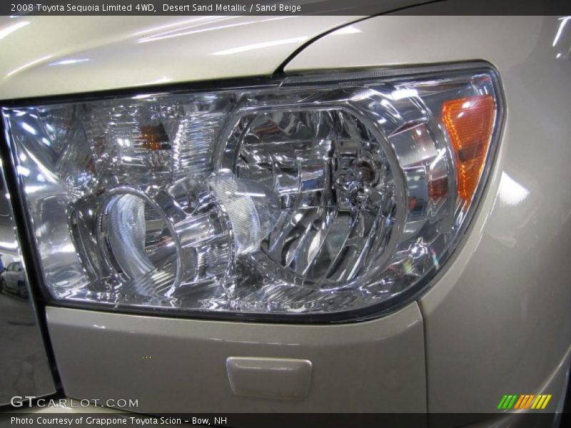 Desert Sand Metallic / Sand Beige 2008 Toyota Sequoia Limited 4WD