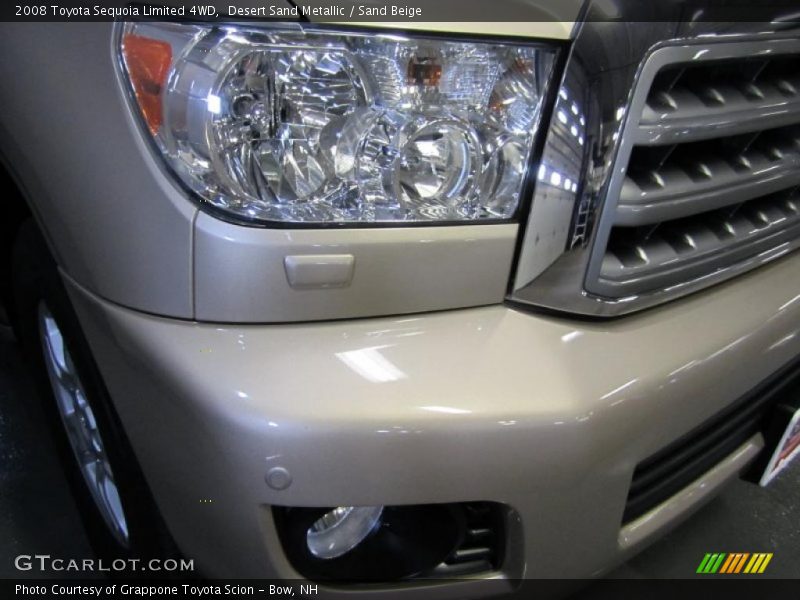 Desert Sand Metallic / Sand Beige 2008 Toyota Sequoia Limited 4WD
