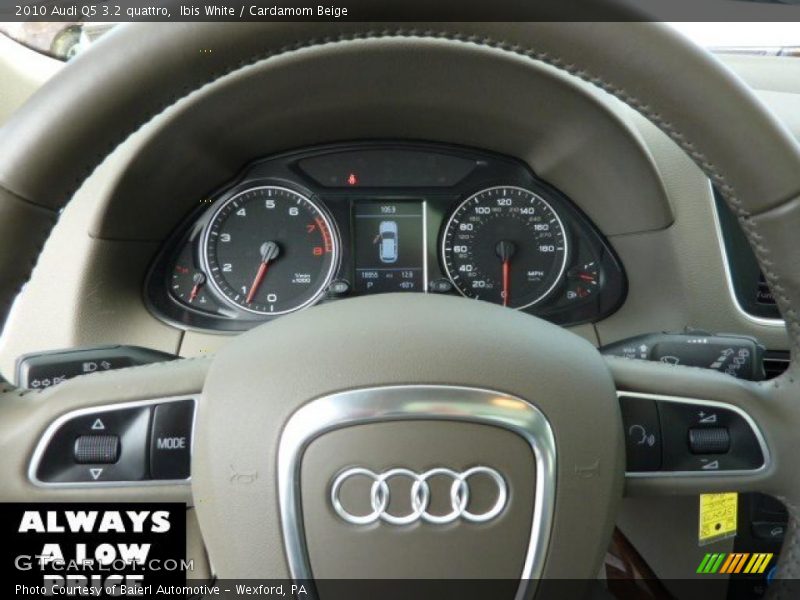 Ibis White / Cardamom Beige 2010 Audi Q5 3.2 quattro