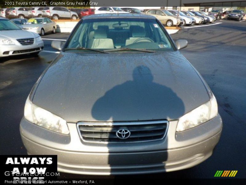 Graphite Gray Pearl / Gray 2001 Toyota Camry CE