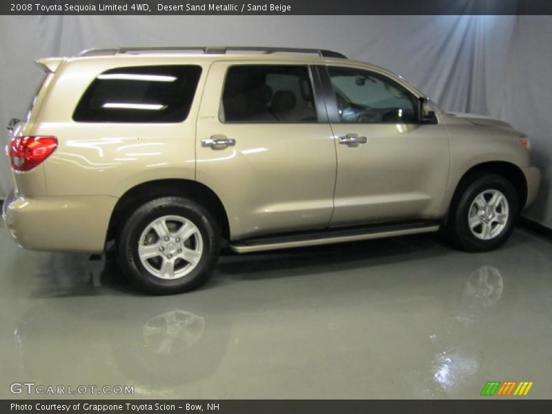 Desert Sand Metallic / Sand Beige 2008 Toyota Sequoia Limited 4WD