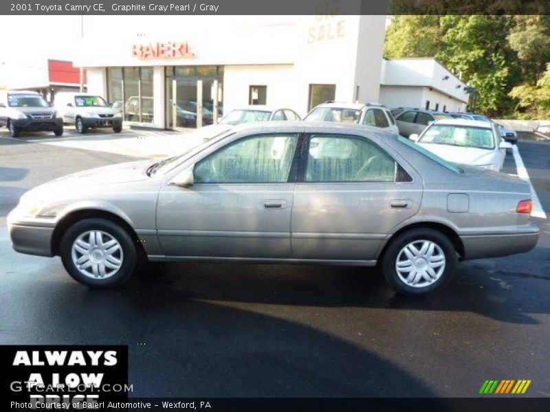 Graphite Gray Pearl / Gray 2001 Toyota Camry CE