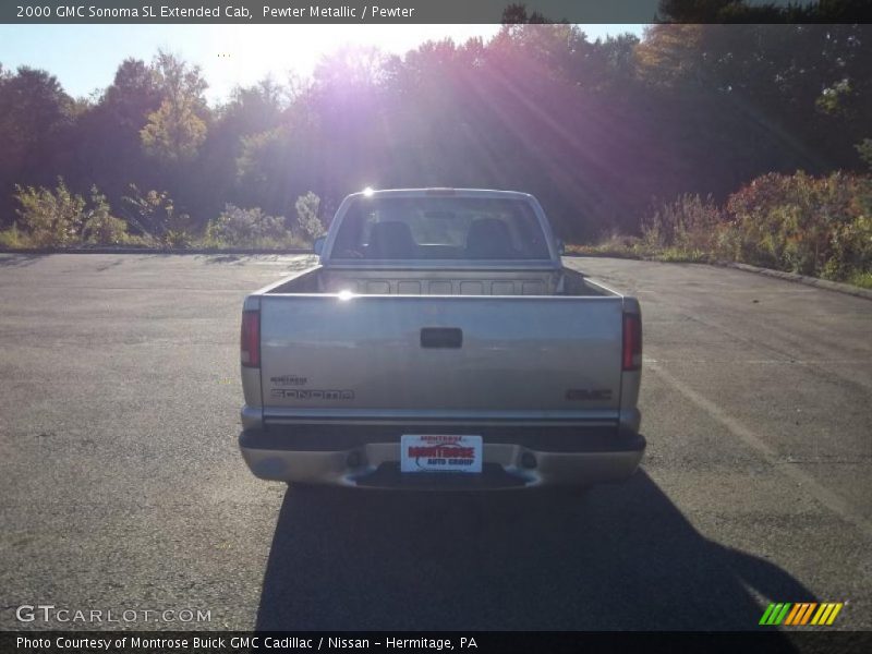 Pewter Metallic / Pewter 2000 GMC Sonoma SL Extended Cab