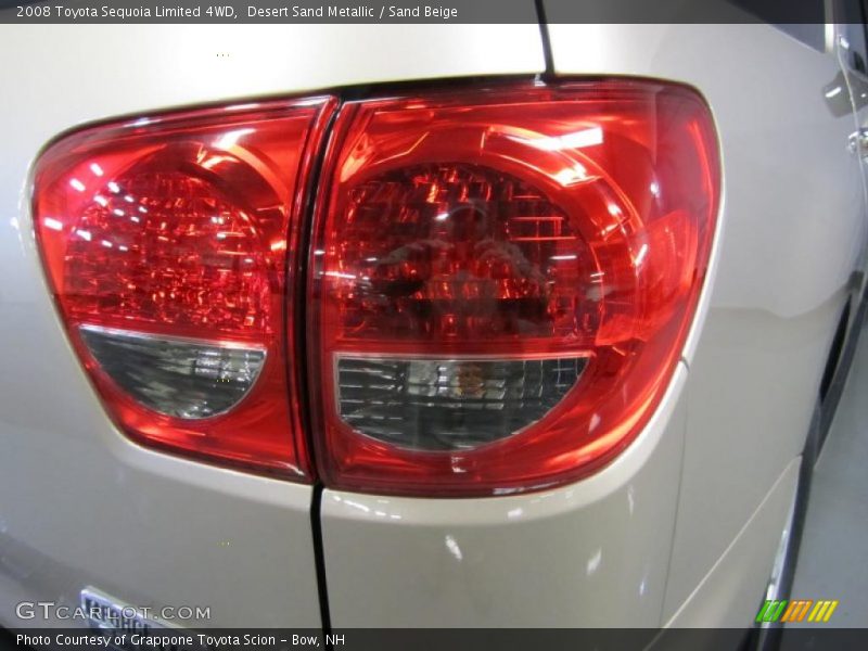 Desert Sand Metallic / Sand Beige 2008 Toyota Sequoia Limited 4WD