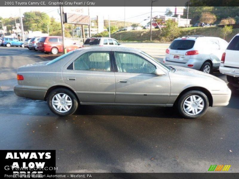 Graphite Gray Pearl / Gray 2001 Toyota Camry CE