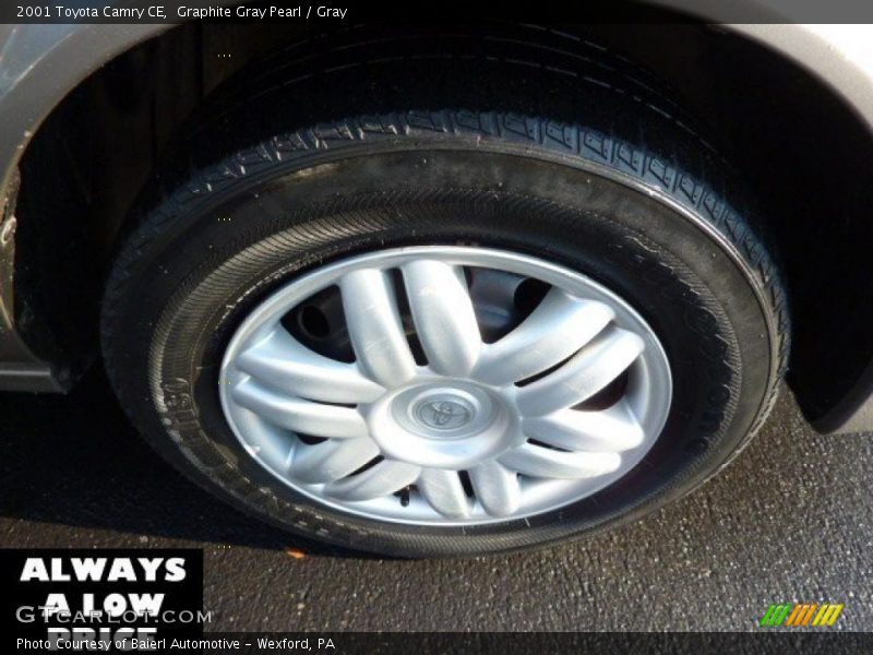 Graphite Gray Pearl / Gray 2001 Toyota Camry CE
