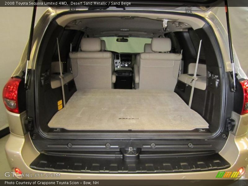 Desert Sand Metallic / Sand Beige 2008 Toyota Sequoia Limited 4WD