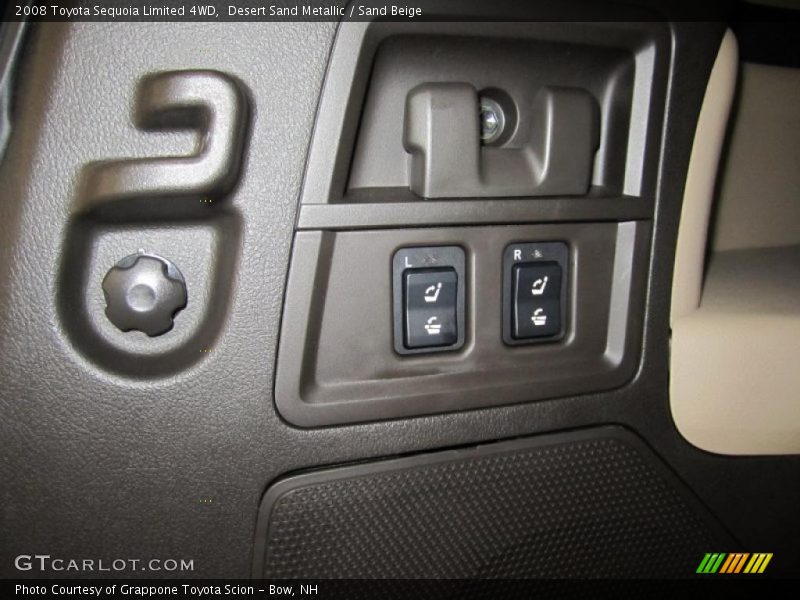 Desert Sand Metallic / Sand Beige 2008 Toyota Sequoia Limited 4WD