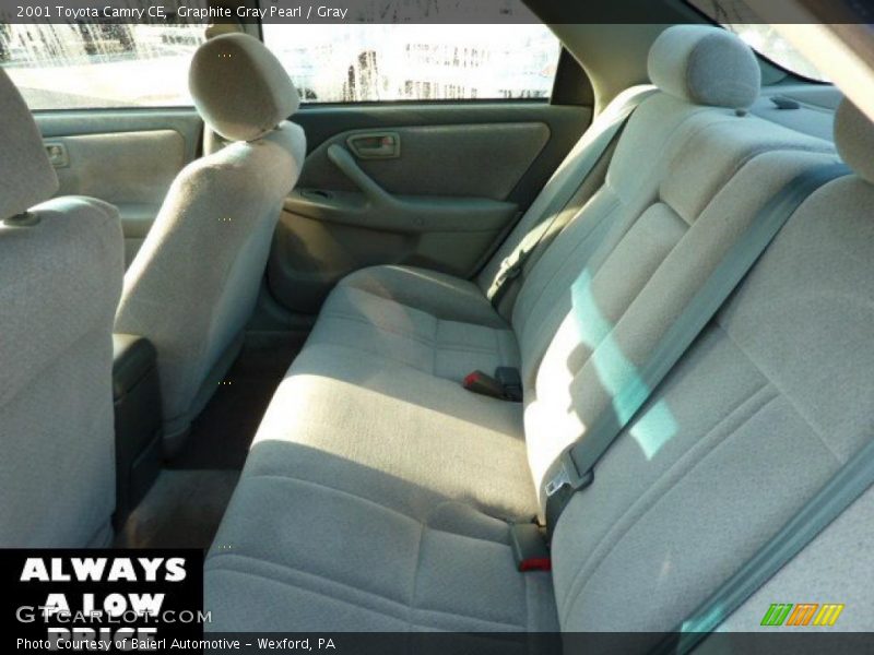 Graphite Gray Pearl / Gray 2001 Toyota Camry CE