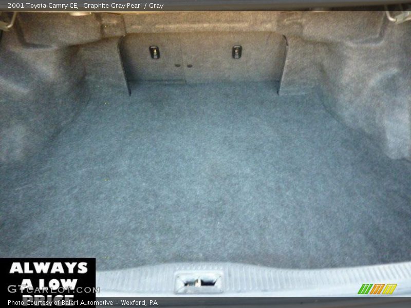 Graphite Gray Pearl / Gray 2001 Toyota Camry CE