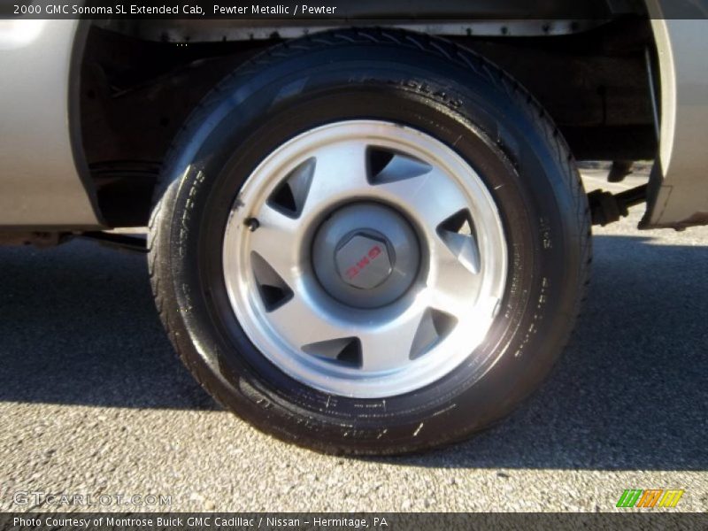 Pewter Metallic / Pewter 2000 GMC Sonoma SL Extended Cab