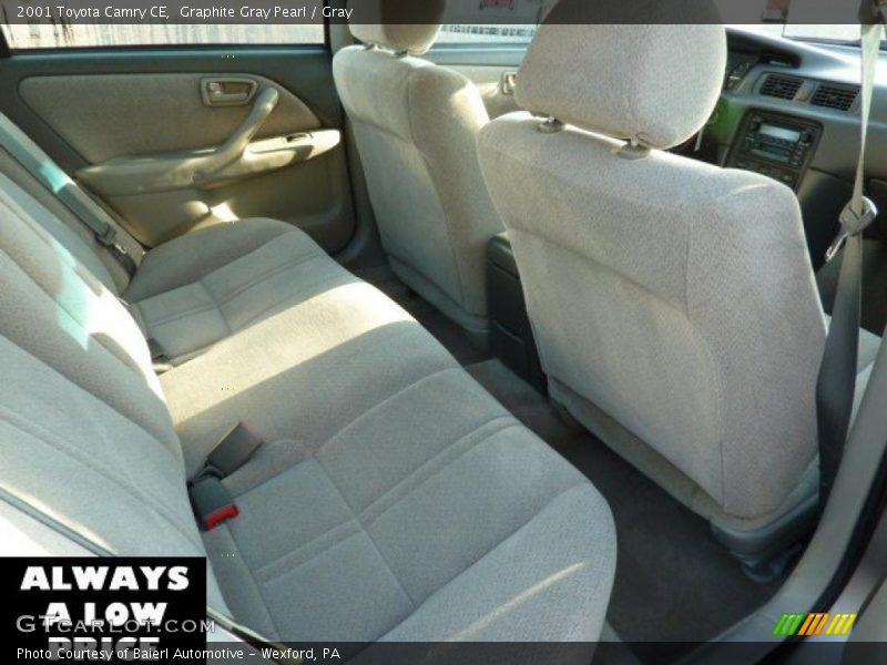 Graphite Gray Pearl / Gray 2001 Toyota Camry CE