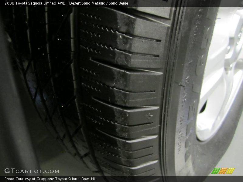 Desert Sand Metallic / Sand Beige 2008 Toyota Sequoia Limited 4WD