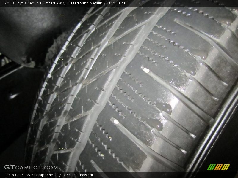 Desert Sand Metallic / Sand Beige 2008 Toyota Sequoia Limited 4WD