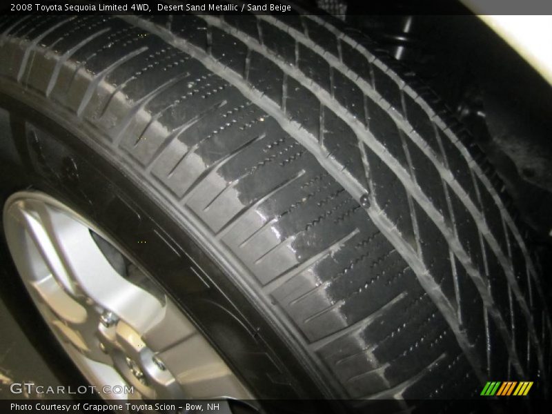 Desert Sand Metallic / Sand Beige 2008 Toyota Sequoia Limited 4WD