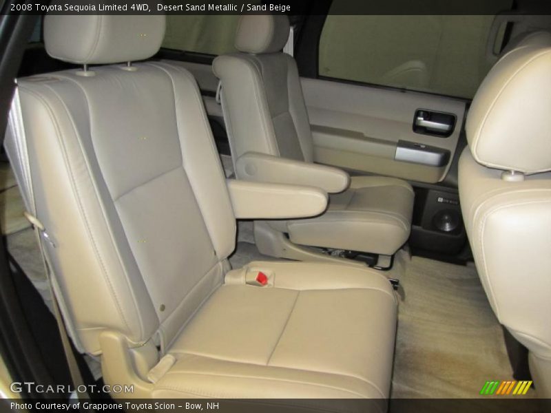 Desert Sand Metallic / Sand Beige 2008 Toyota Sequoia Limited 4WD
