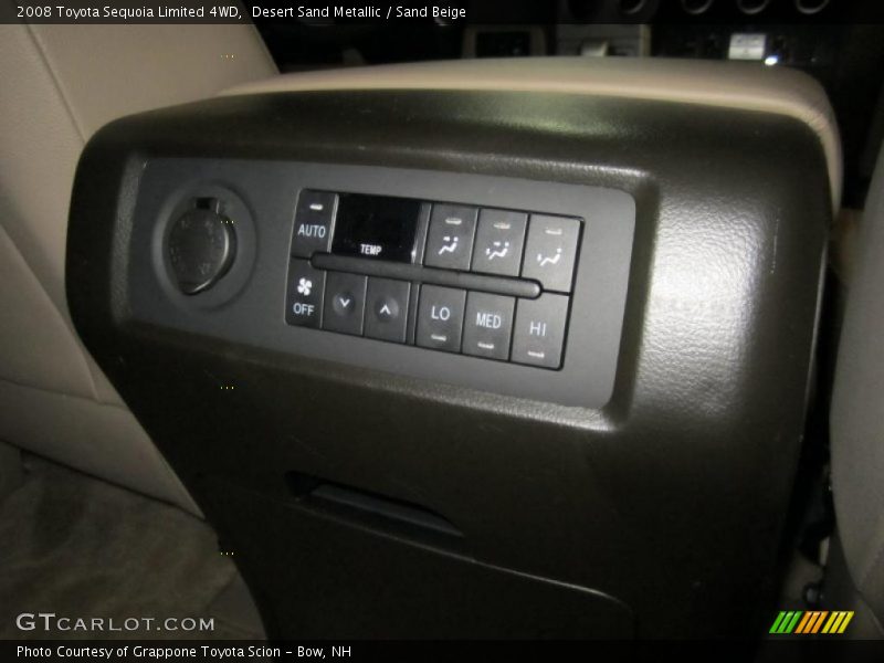 Desert Sand Metallic / Sand Beige 2008 Toyota Sequoia Limited 4WD