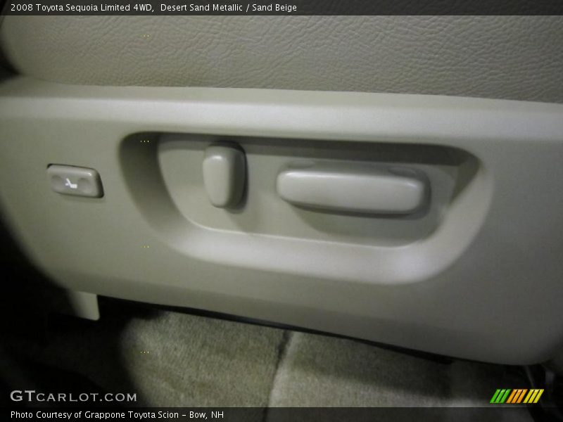 Desert Sand Metallic / Sand Beige 2008 Toyota Sequoia Limited 4WD