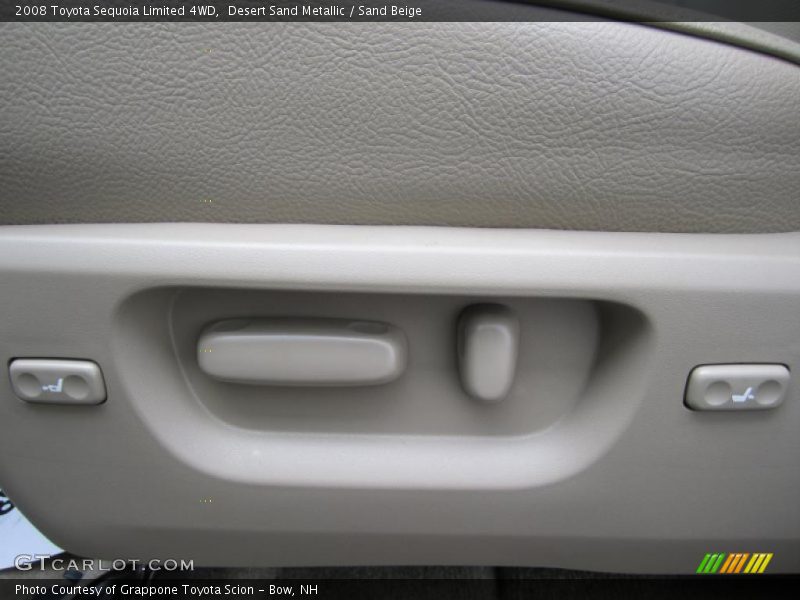 Desert Sand Metallic / Sand Beige 2008 Toyota Sequoia Limited 4WD