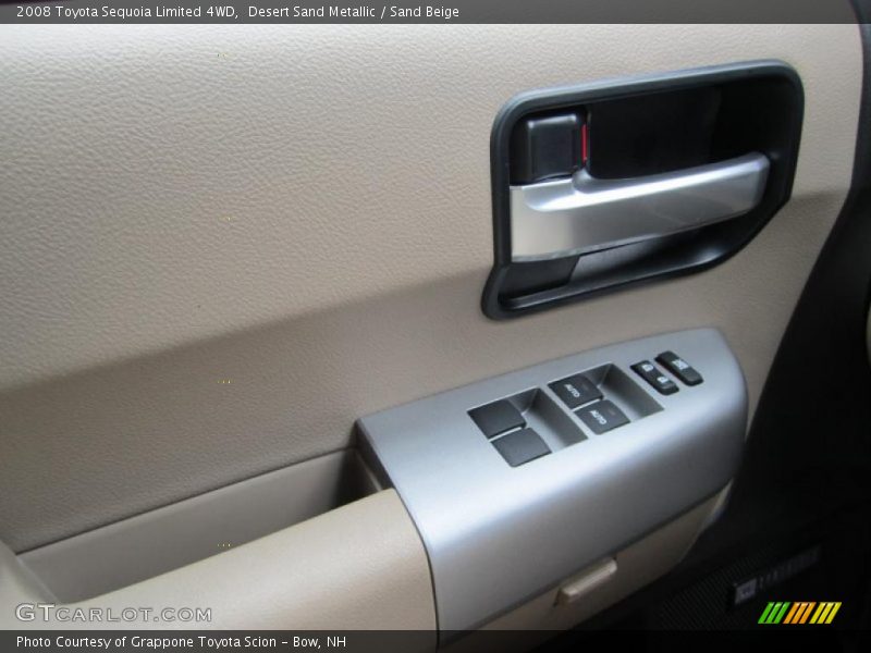 Desert Sand Metallic / Sand Beige 2008 Toyota Sequoia Limited 4WD