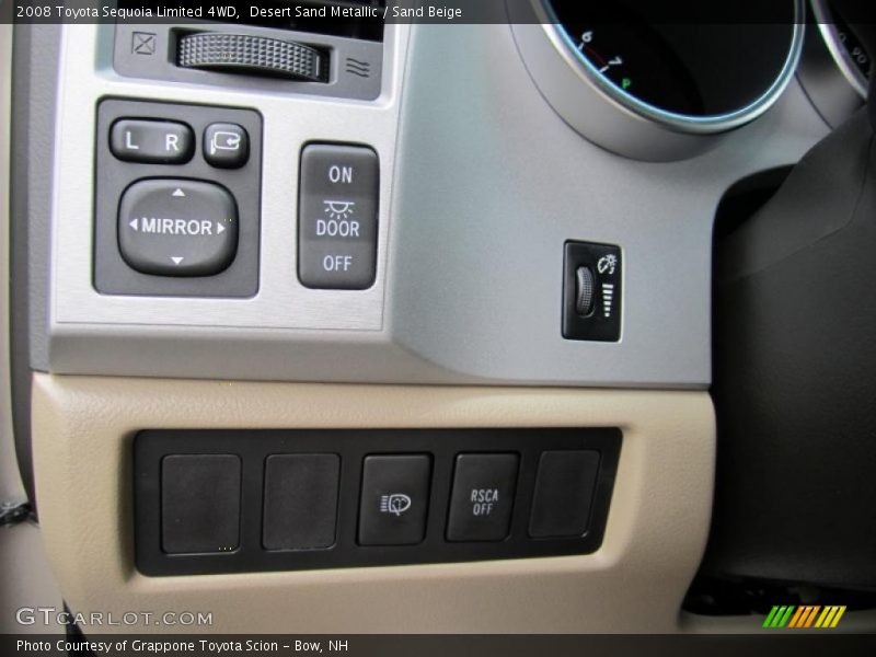 Desert Sand Metallic / Sand Beige 2008 Toyota Sequoia Limited 4WD