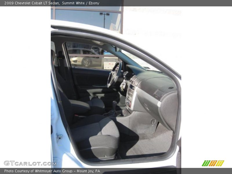 Summit White / Ebony 2009 Chevrolet Cobalt LT Sedan