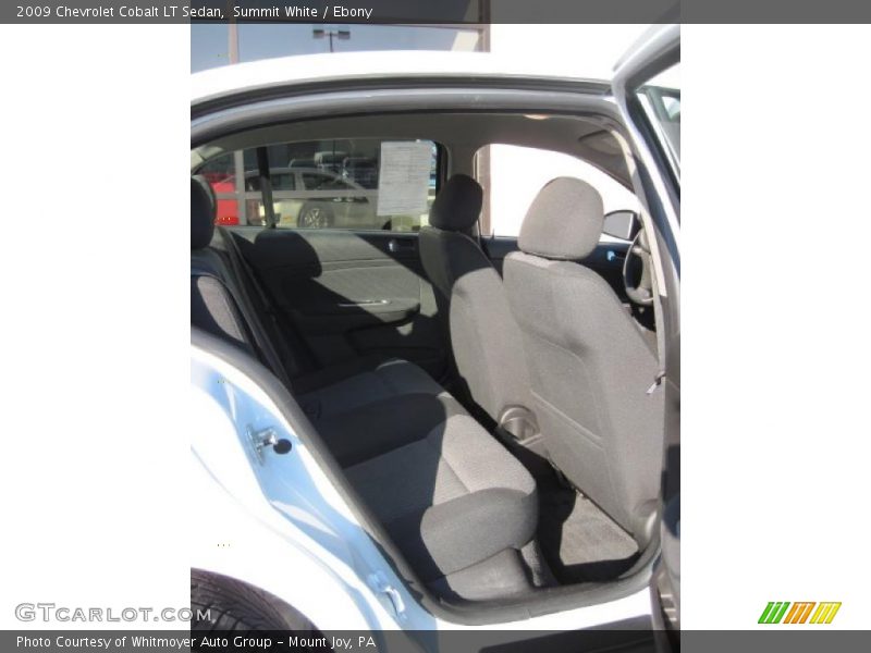 Summit White / Ebony 2009 Chevrolet Cobalt LT Sedan