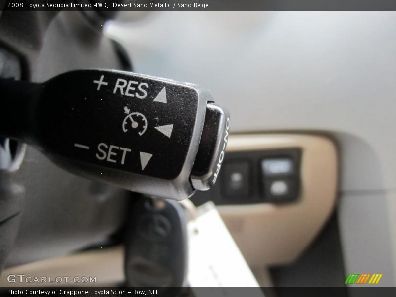 Desert Sand Metallic / Sand Beige 2008 Toyota Sequoia Limited 4WD